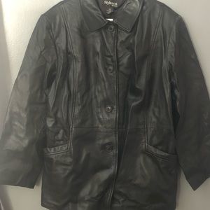 Pleather jacket